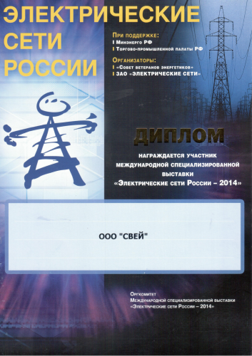 Электрические сети 2014